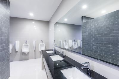 Open Layout Master Bathroom